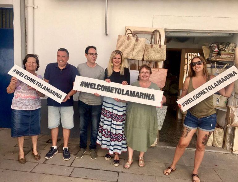 Un momento durante la presentación de la campaña