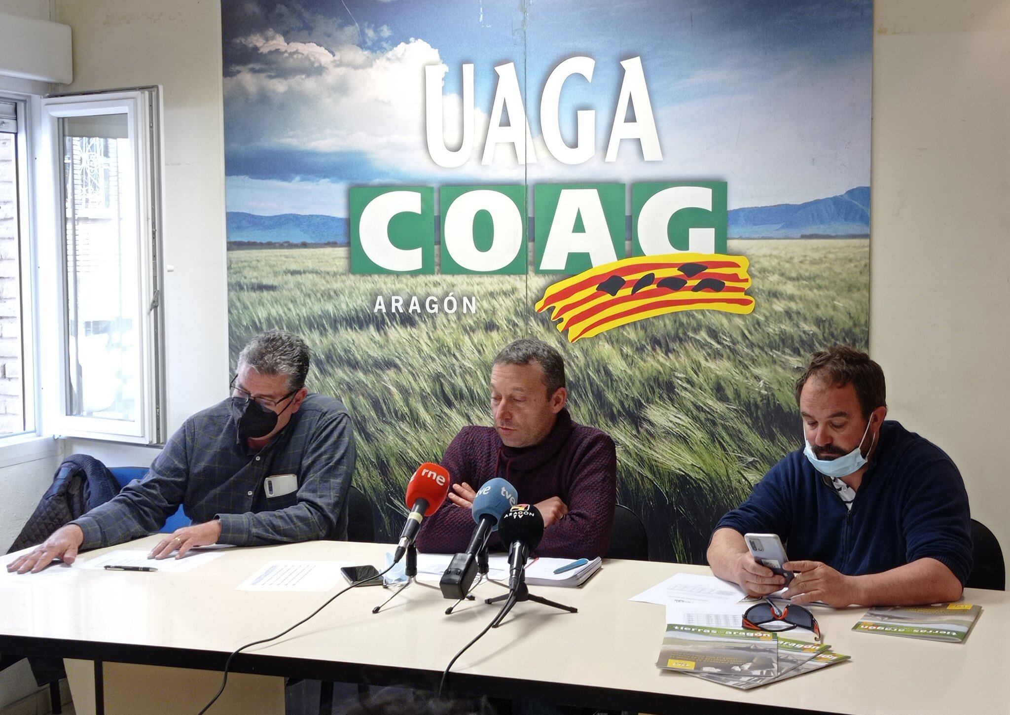 El 80% de la fruta en Aragón se han perdido por las heladas. El sindicato agrario UAGA alerta de que el 70% del empleo en el sector primario está en el aire