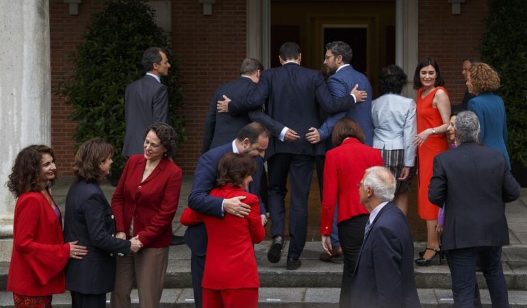 El nuevo gabinete de gobierno español.