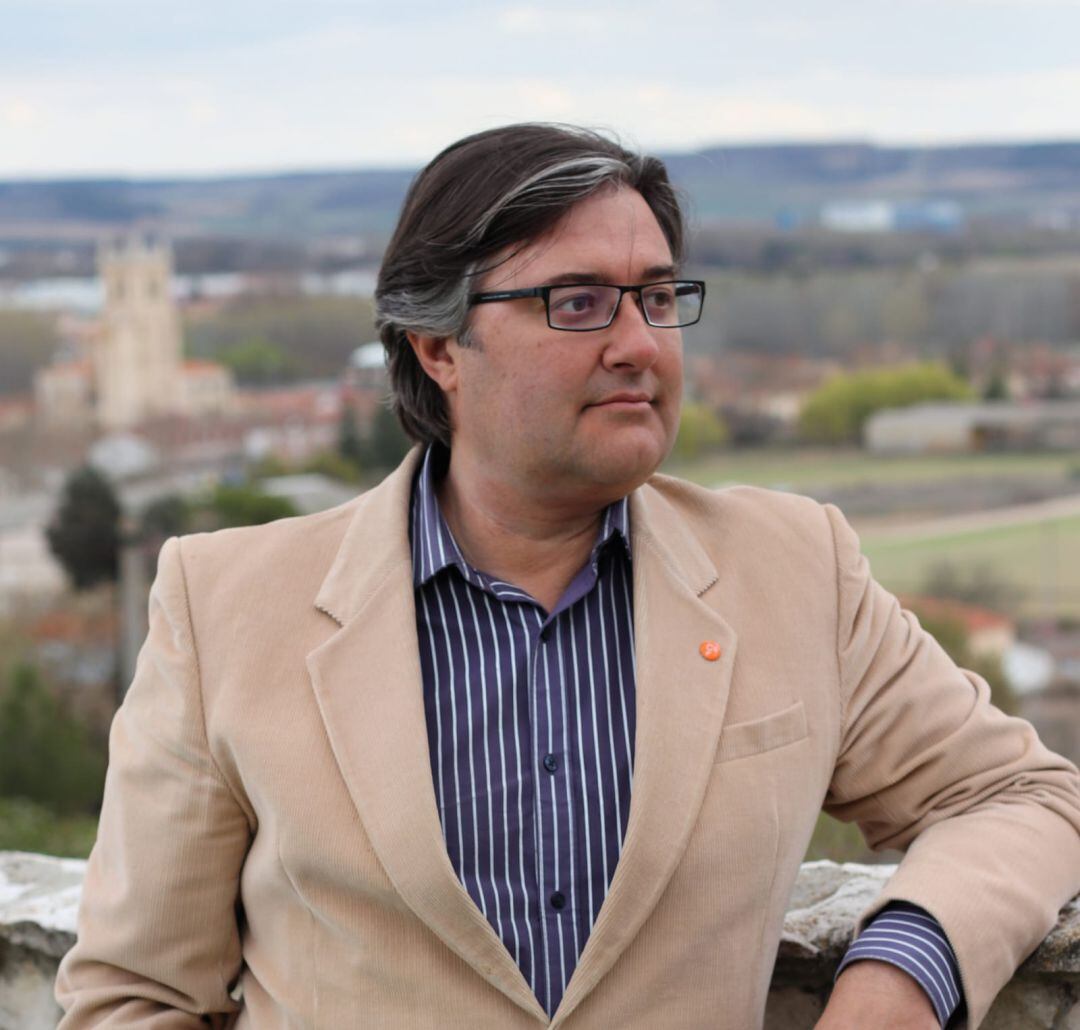 Miguel Ángel Prieto, candidato de Ciudadanos a la alcaldía de Villamuriel de Cerrato (Palencia)