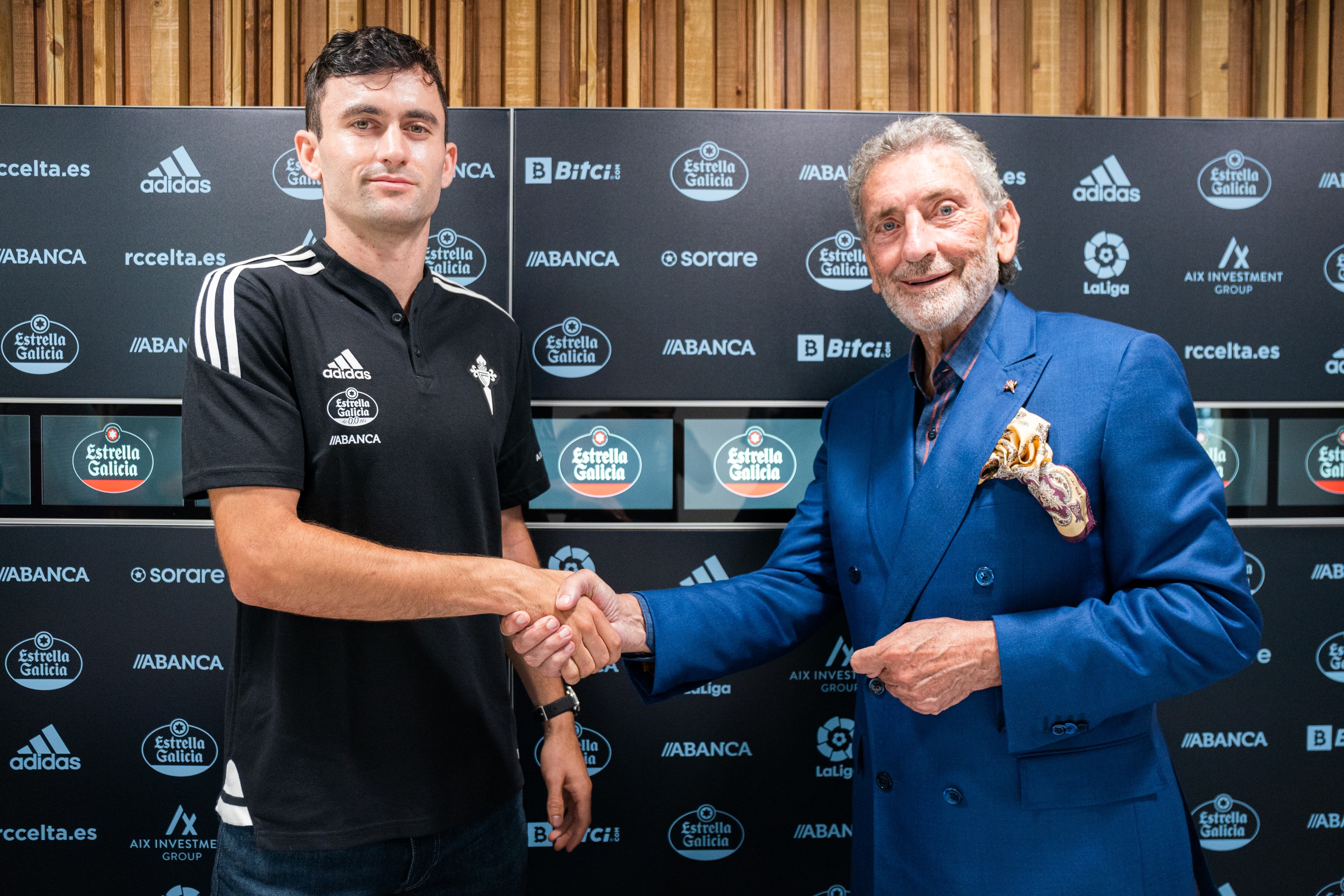 Luca de la Torre junto a Mouriño