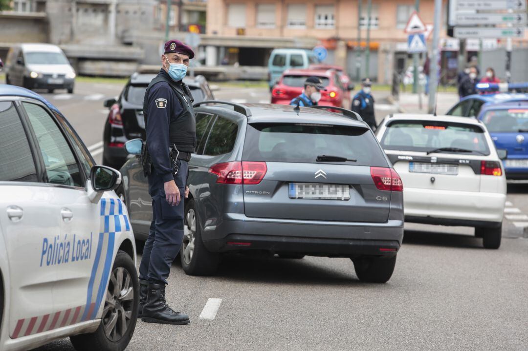 Control policial con motivo del estado de alarma