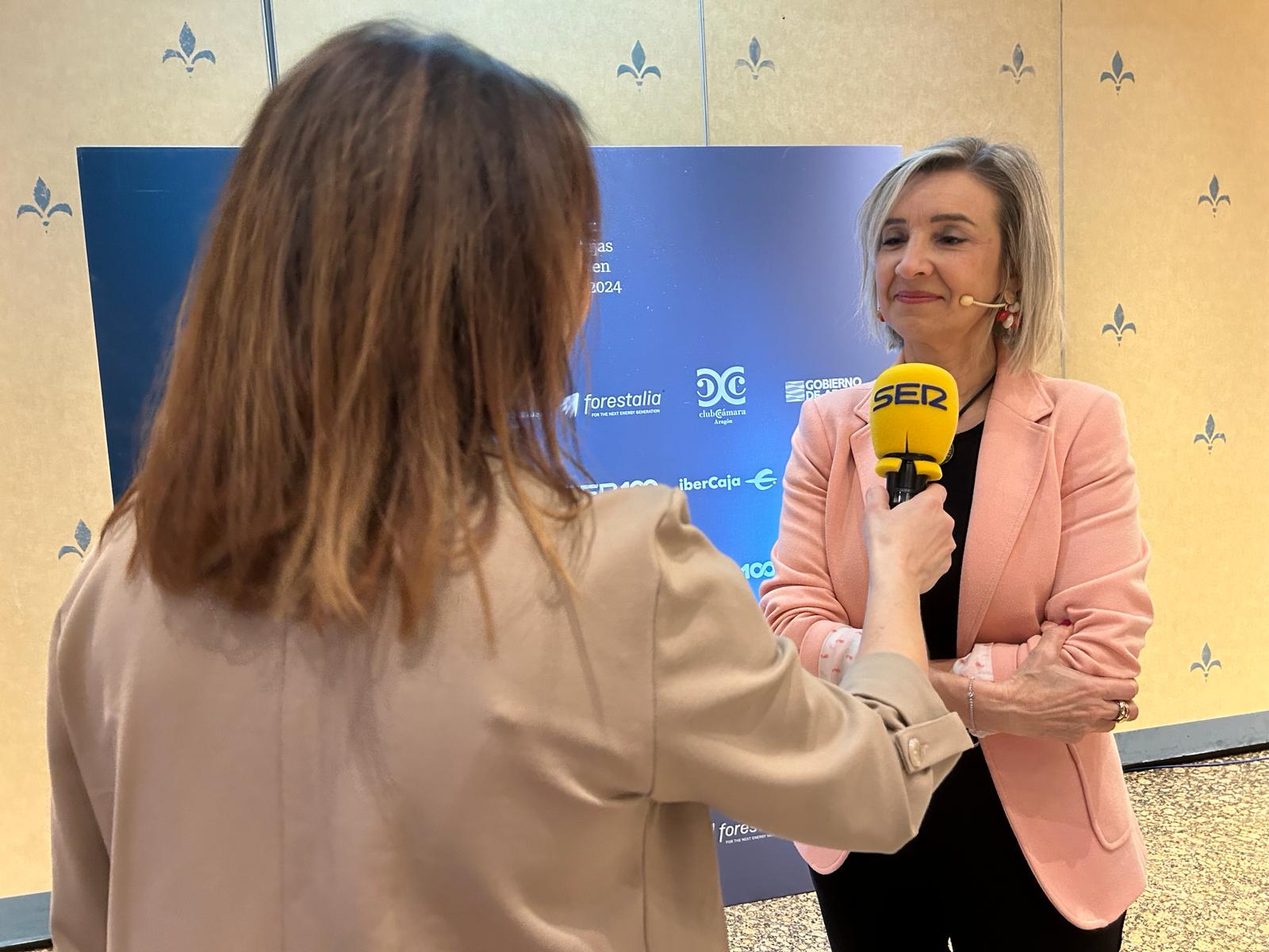 Directora de Banca para empresas de Ibercaja, Teresa Fernandez