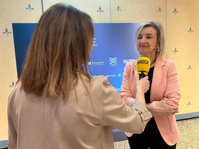 Directora de Banca para empresas de Ibercaja, Teresa Fernandez