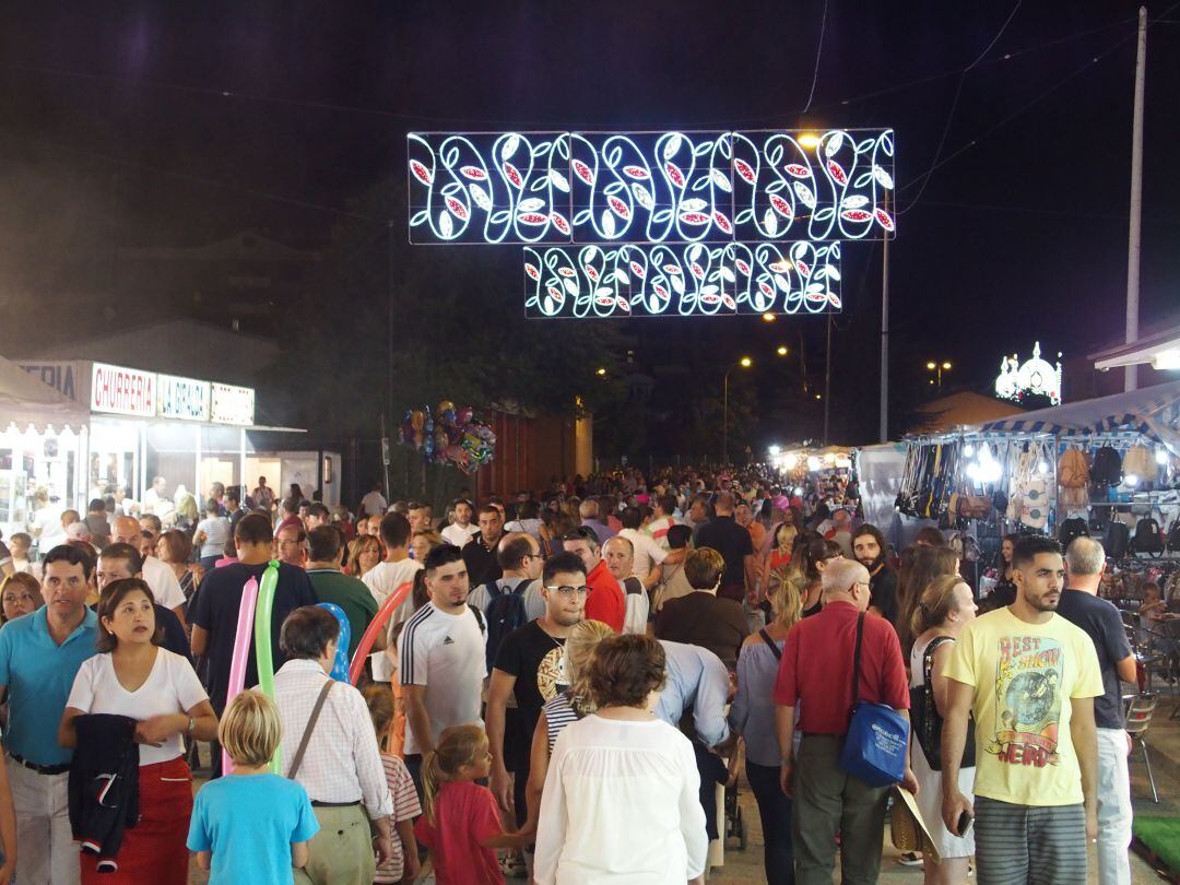 La instalación del recinto ferial depende de las restricciones sanitarias que haya en agosto