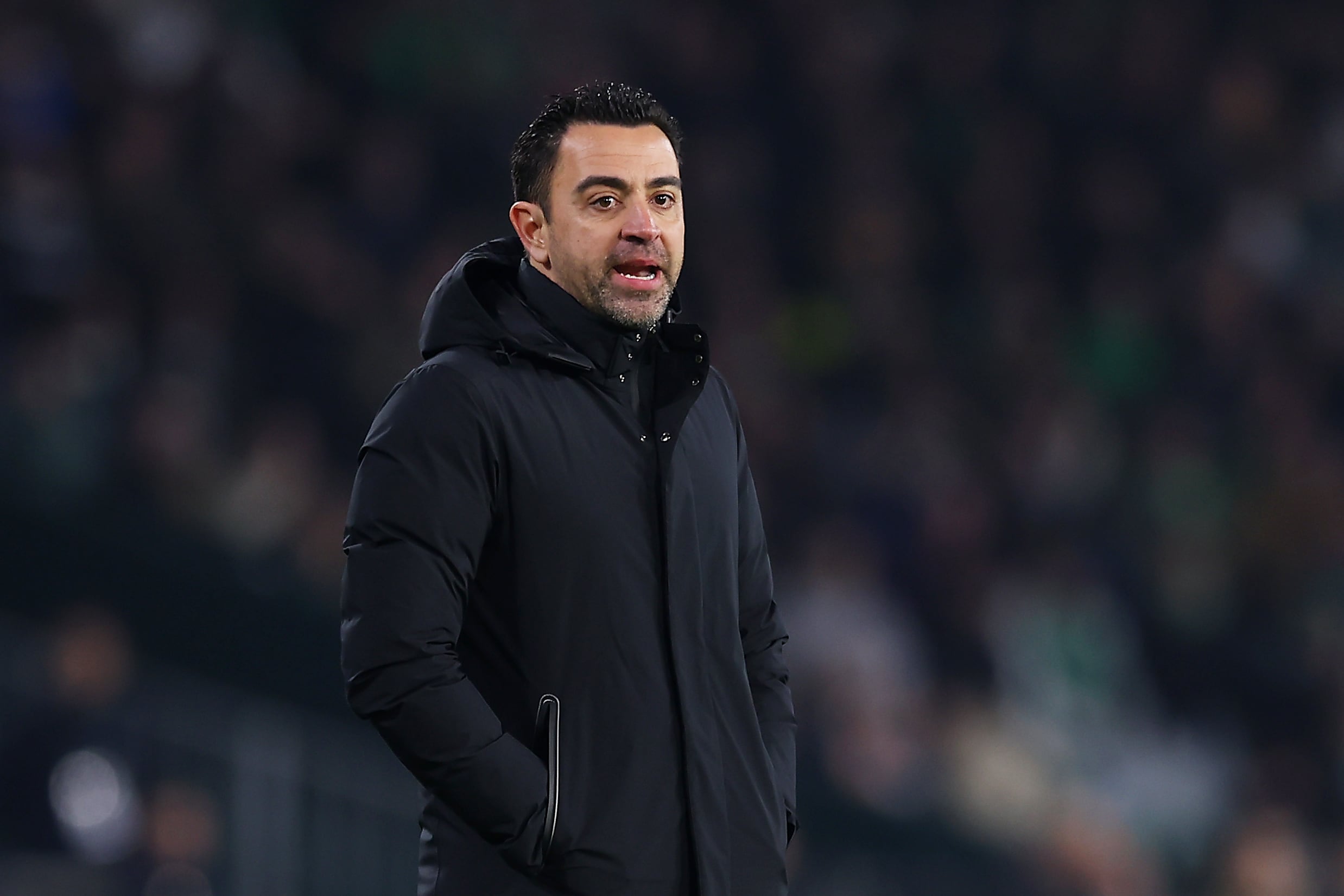 Xavi Hernández, entrenador del Barça.