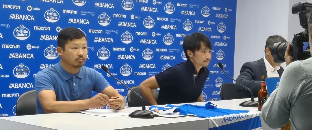 Gaku Shibasaki en la presentación