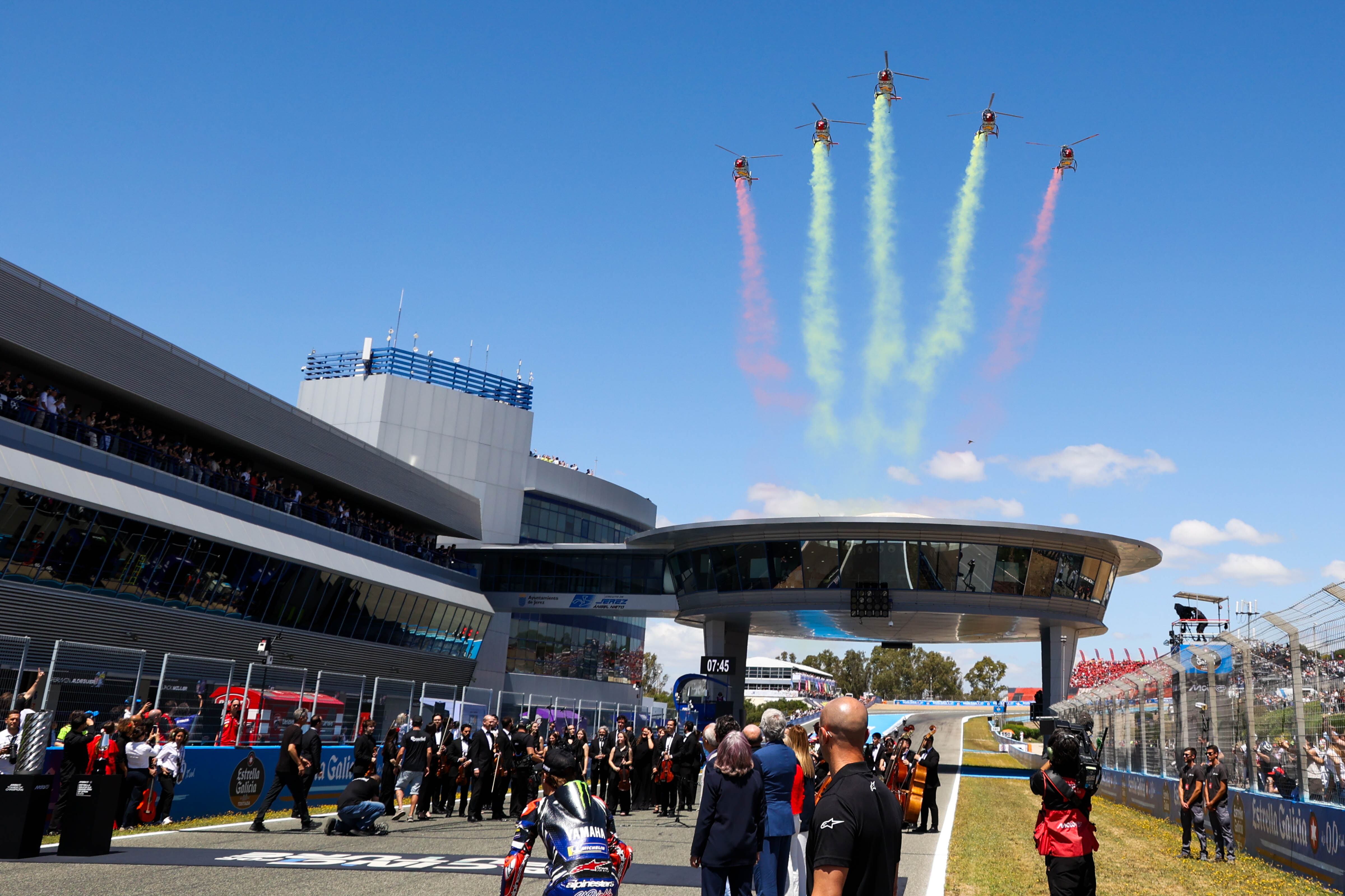Imagen del Gran Premio de España celebrado en el Circuito de Jerez
