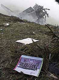 El lugar donde se estrelló el 26 de mayo de 2003 el Yak-42. (Foto: Reuters)