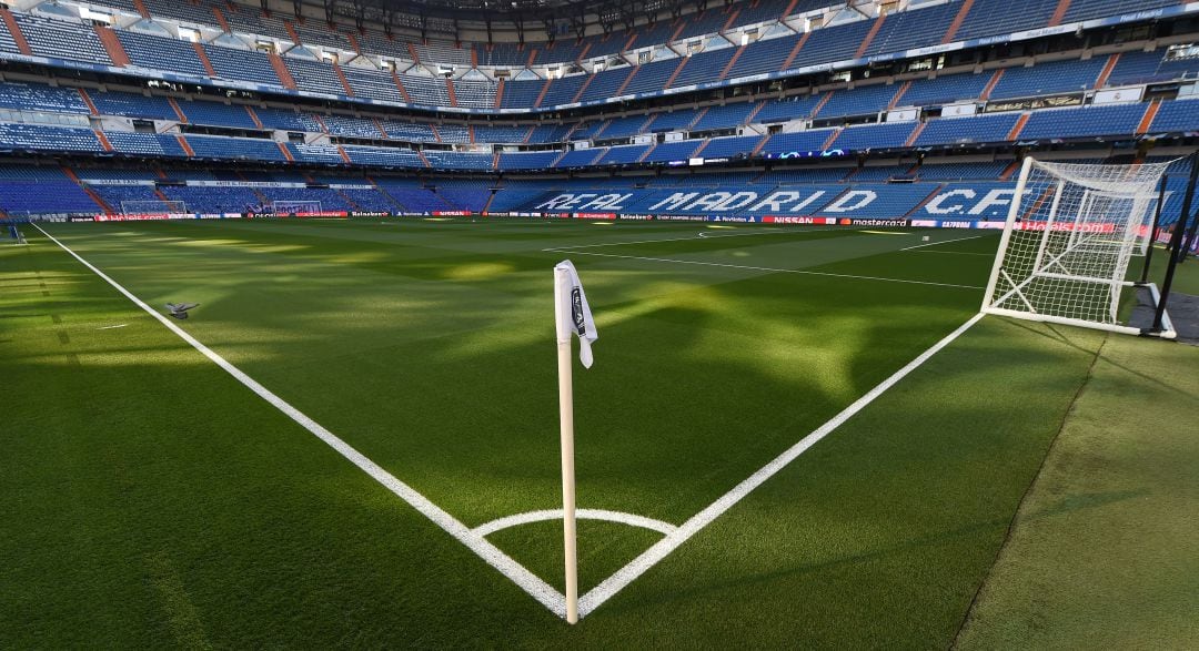 El estadio Santiago Bernabéu.