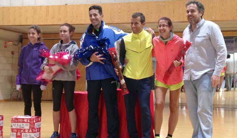 Ganadores de la carrera de Navidad de Paracuellos de Jarama en 2015