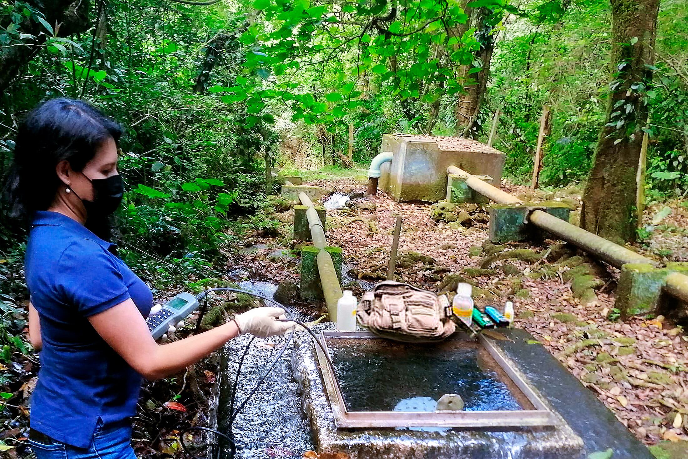 La toma de muestra que han realizado en Costa Rica