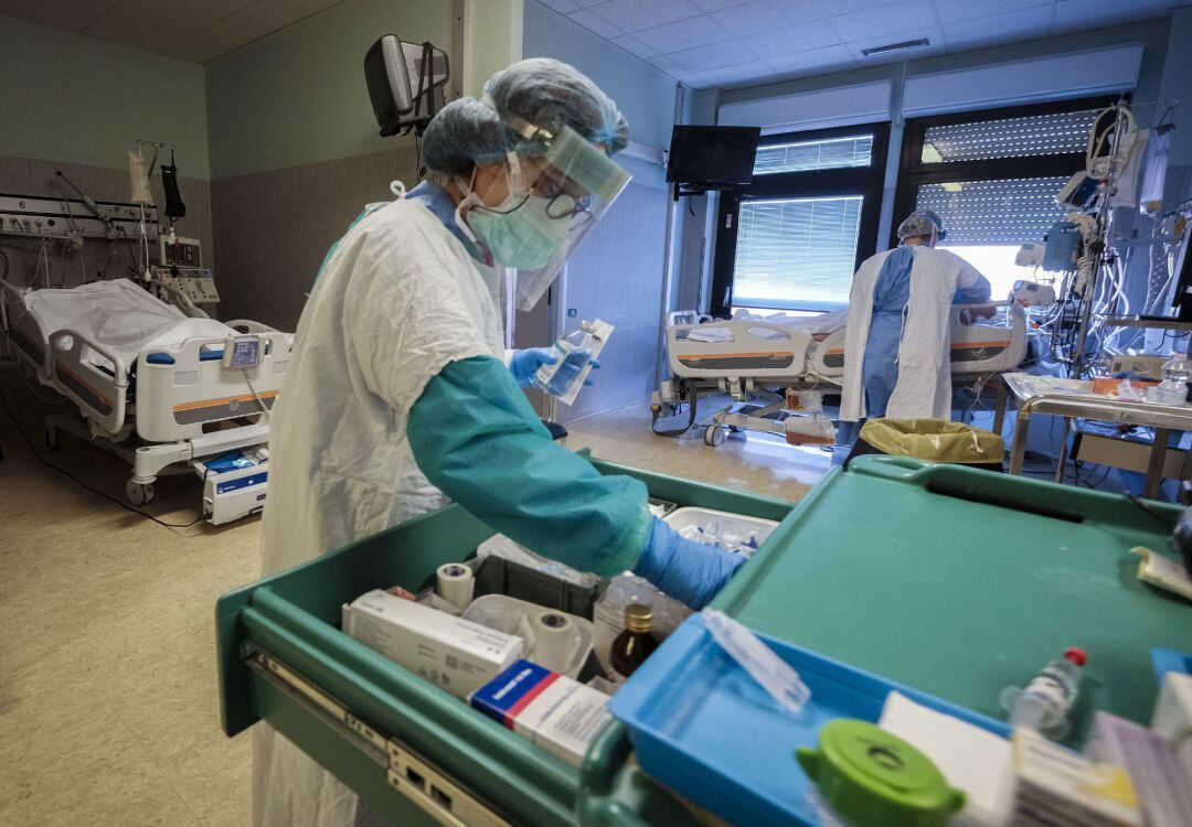 Médicos italianos, en una imagen reciente