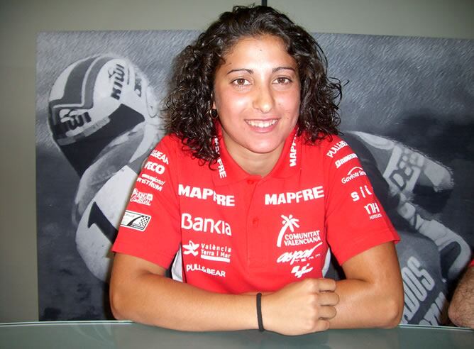 Elena Rosell el MAPFRE Aspar Team