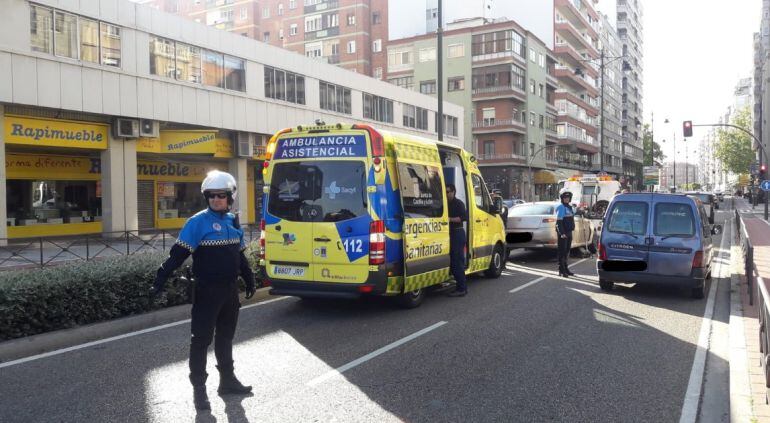 El accidente ha generado un importante atasco en la zona