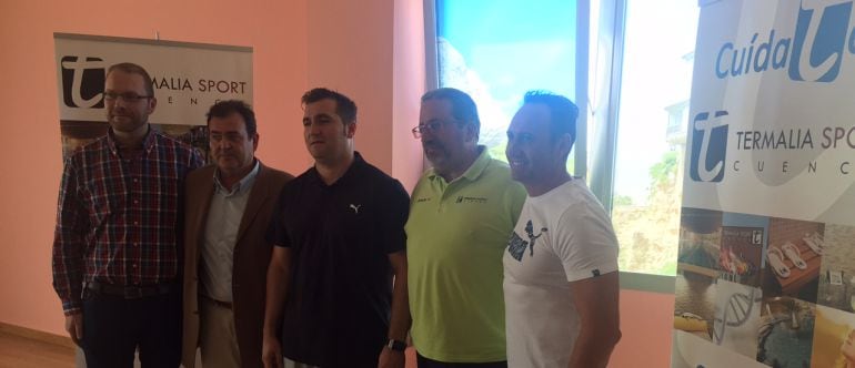 Responsables del Ciudad Encantada y de Termalia Sport