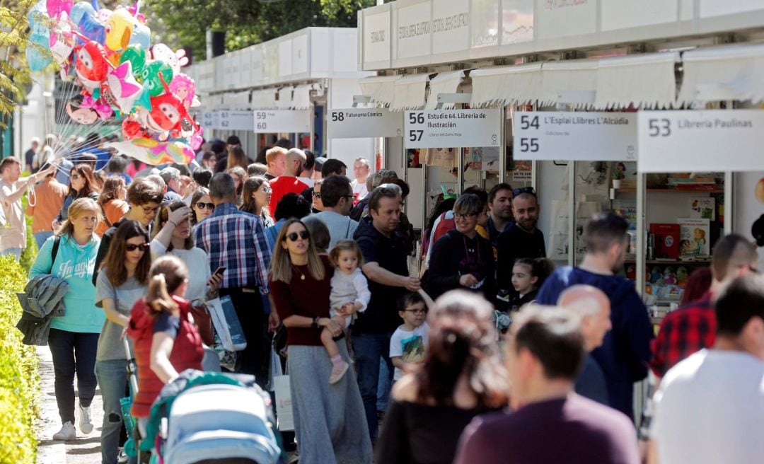 Fira del Llibre de València, en un imagen de archivo.