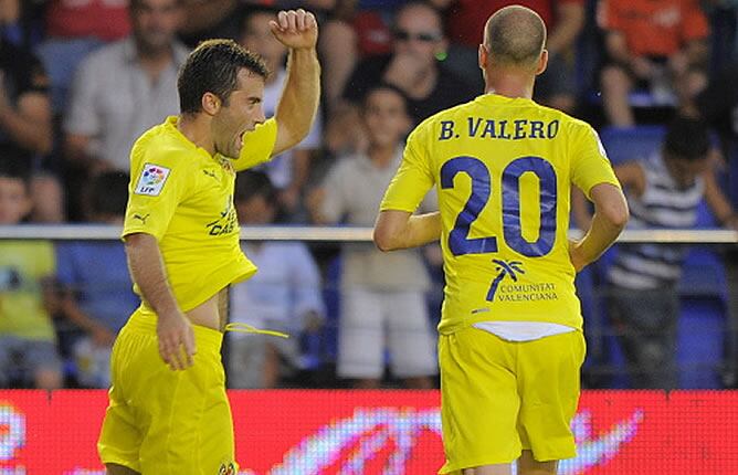 Rossi celebra un gol