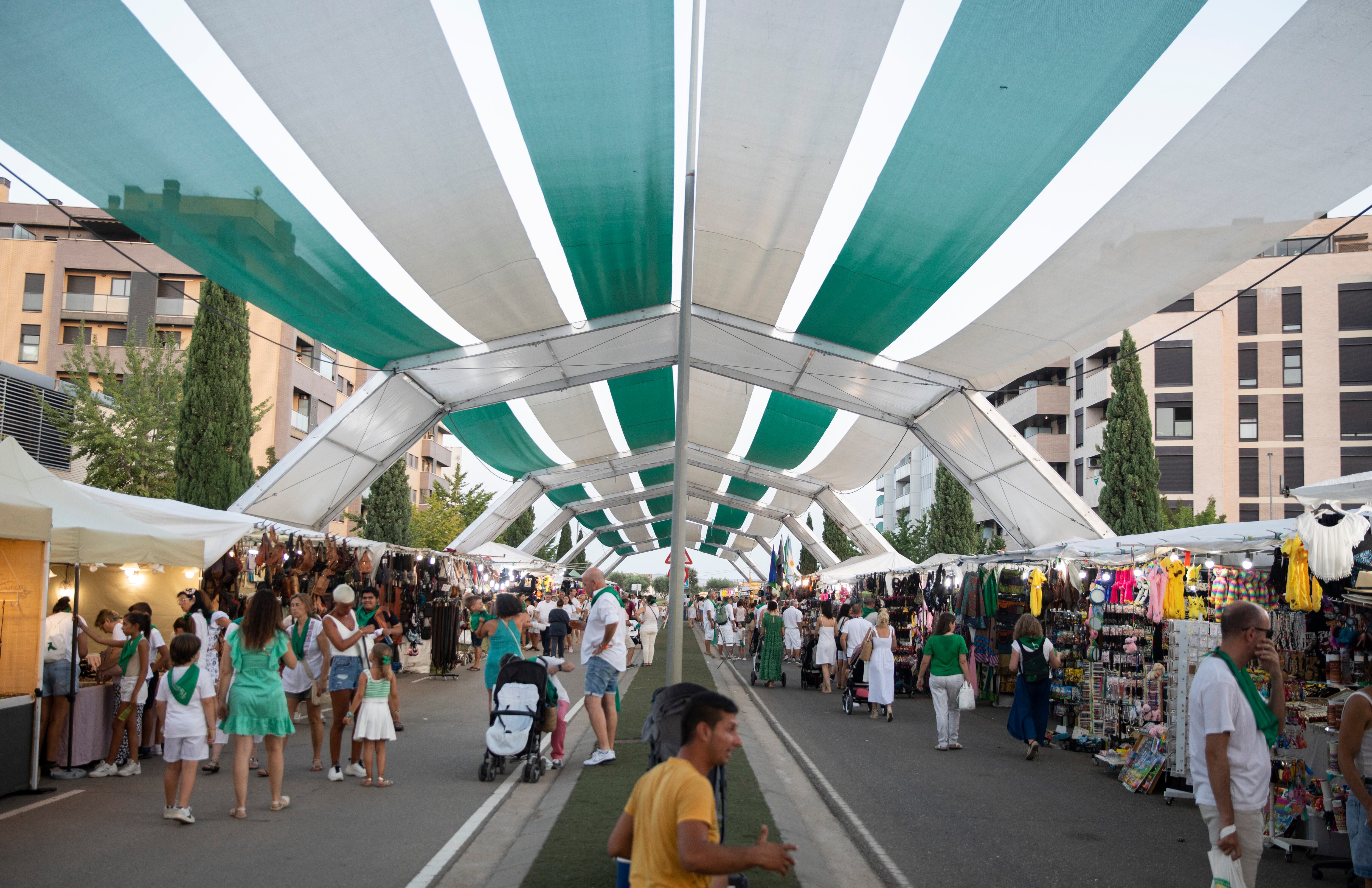 Chiringuitos y puntos de venta ambulante en las fiestas de San Lorenzo