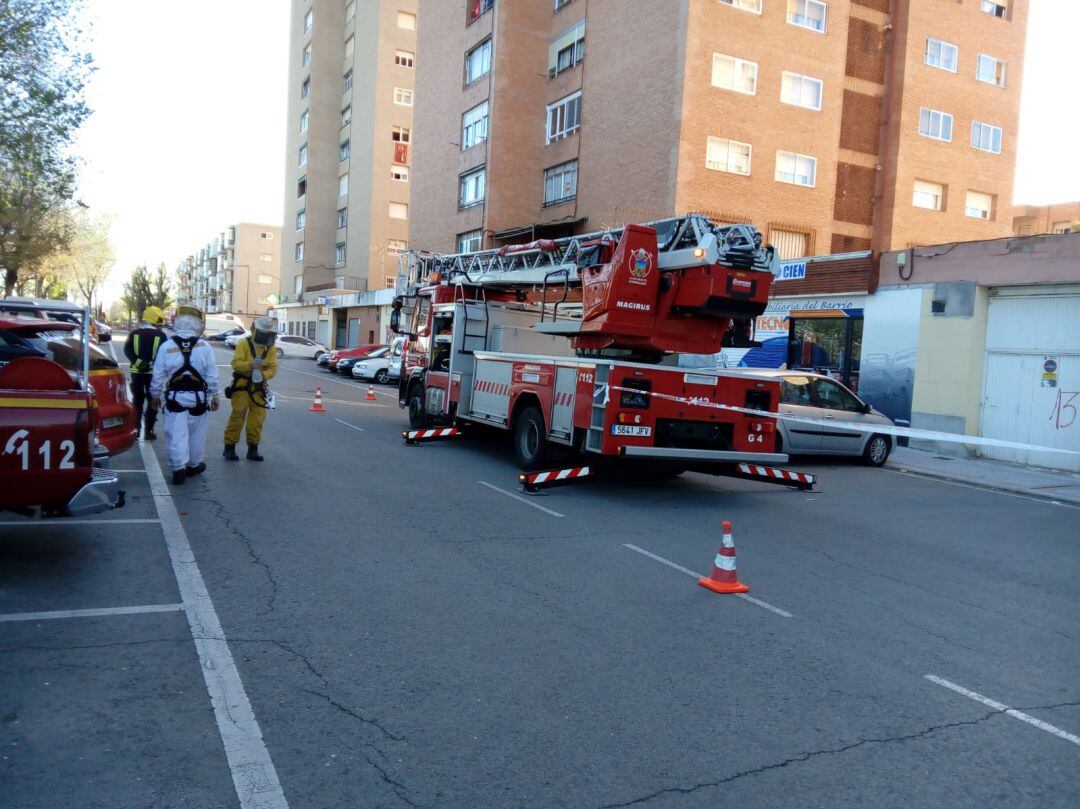 Intervención bomberos Guadalajara