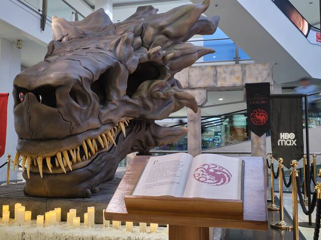 El CC Arena acoge ‘La Casa del Dragón, el Legado Targaryen’,