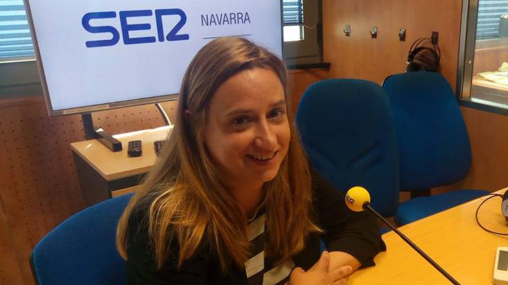 Vanesa Polo, directora del aeropuerto de Pamplona