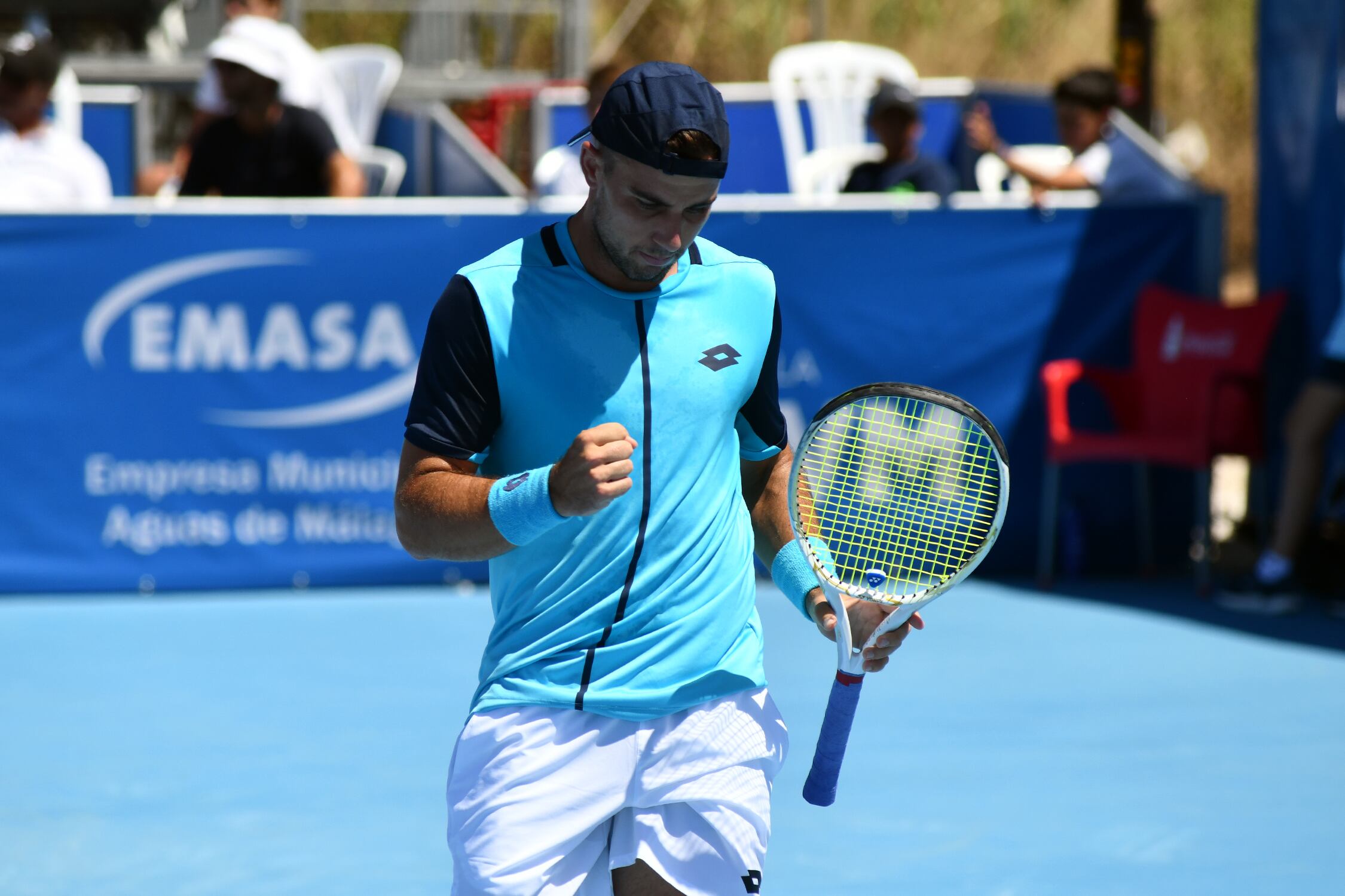 El Málaga Open ATP Challenger continúa disputándose en la pistas del Centro de Raqueta Inacua de Málaga