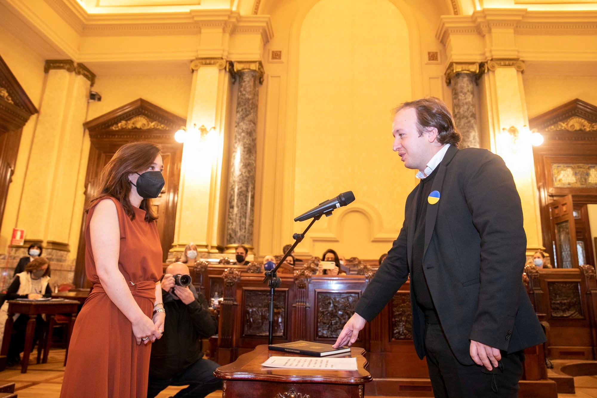 Toma de posesión del concejal Francisco Dinís Díaz