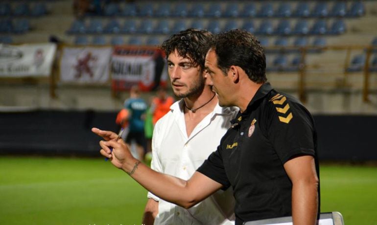 Ramón Gónzalez charla con Juan Ferrando 