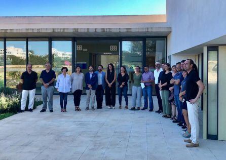 Los consellers en la movilización simbólica a favor del Planeta