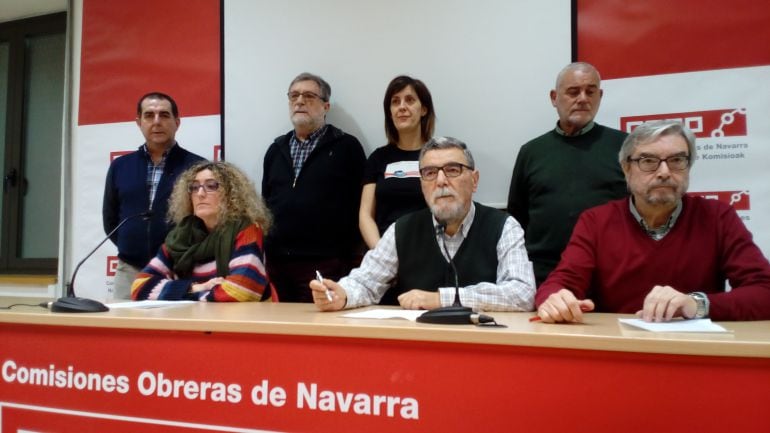 Varios de los firmantes del manifiesto de la &quot;Asamblea por una nueva Constitución&quot;