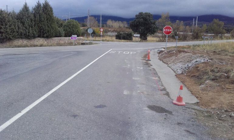 Carretera Palacio de Riofrio - La Losa