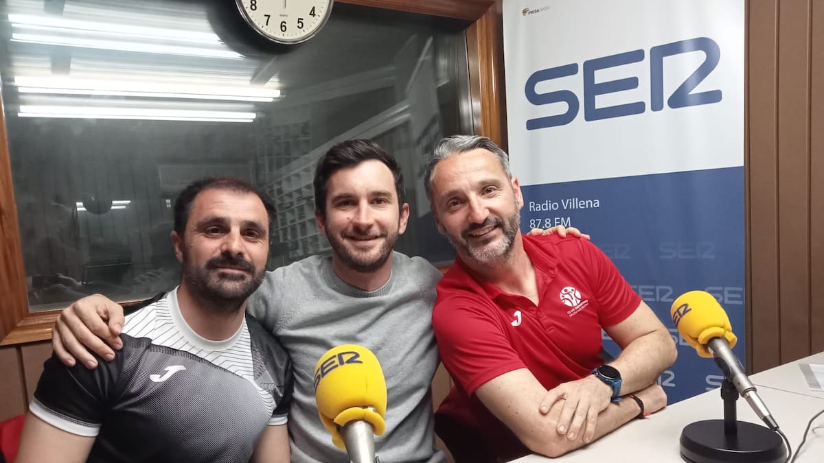 Toni Silva, Juan García y Fran Mtnez, en SER DEPORTIVOS
