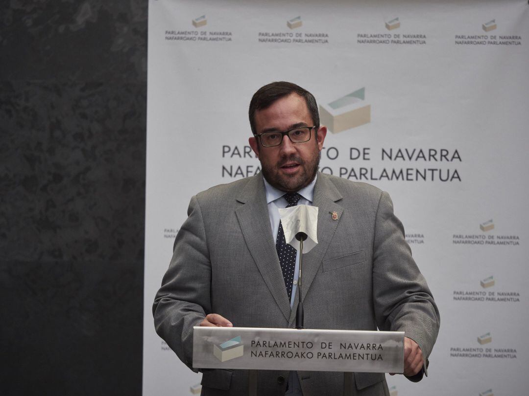 El vicepresidente primero y consejero de Presidencia, Igualdad, Función Pública e Interior del Gobierno de Navarra, Javier Remírez