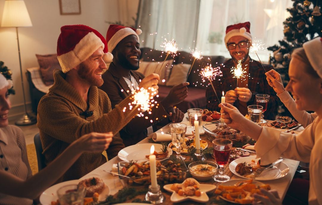 Reuniones de 10 personas en Navidad 