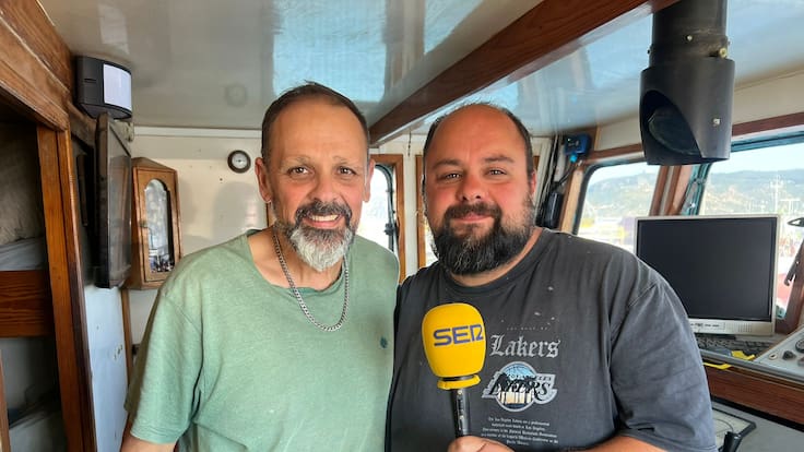 Fernando y Jose, dos hermanos pescadores de los últimos arrastreros de Cartagena