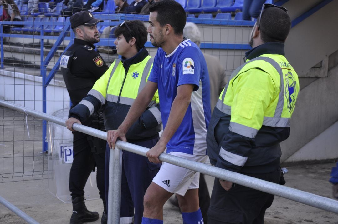 Israel durante un partido esta temporada en La Juventud  