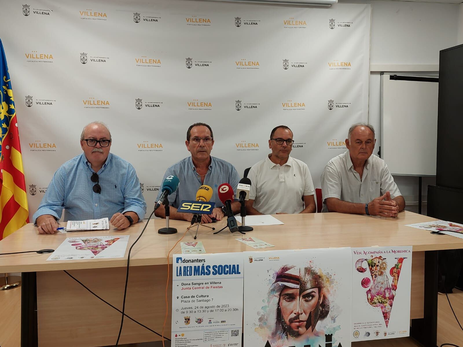 Presentación de los actos del fin de semana en Villena