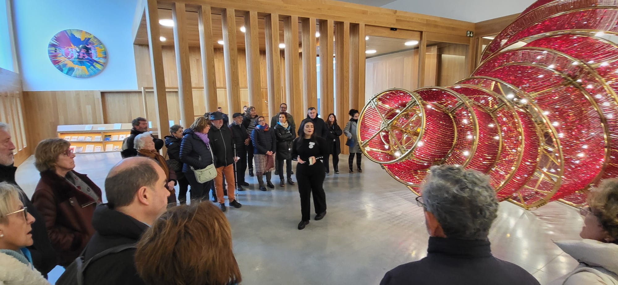 Visita al Museo Helga de Alvear en el  Congreso del Bienestar y las Artes de Cáceres del 8 al 10 de marzo