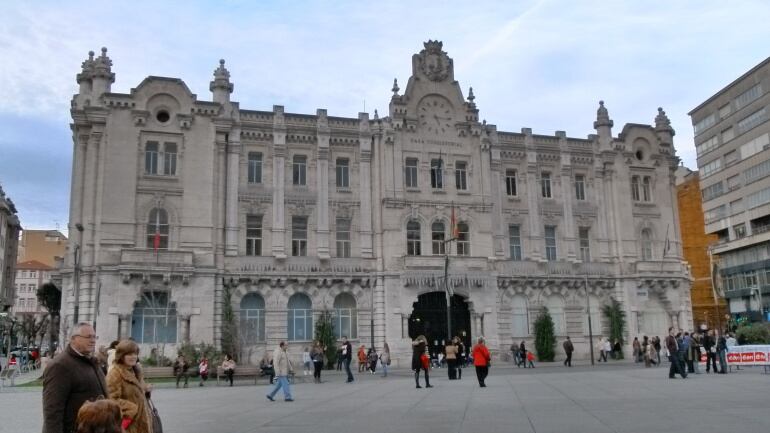 Fachada ayuntamiento de Santander