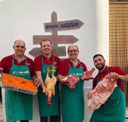 Paco Melero y su equipo