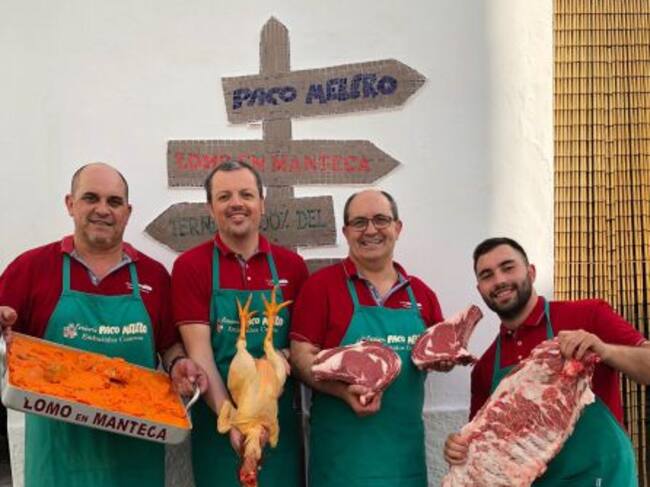 Paco Melero y su equipo