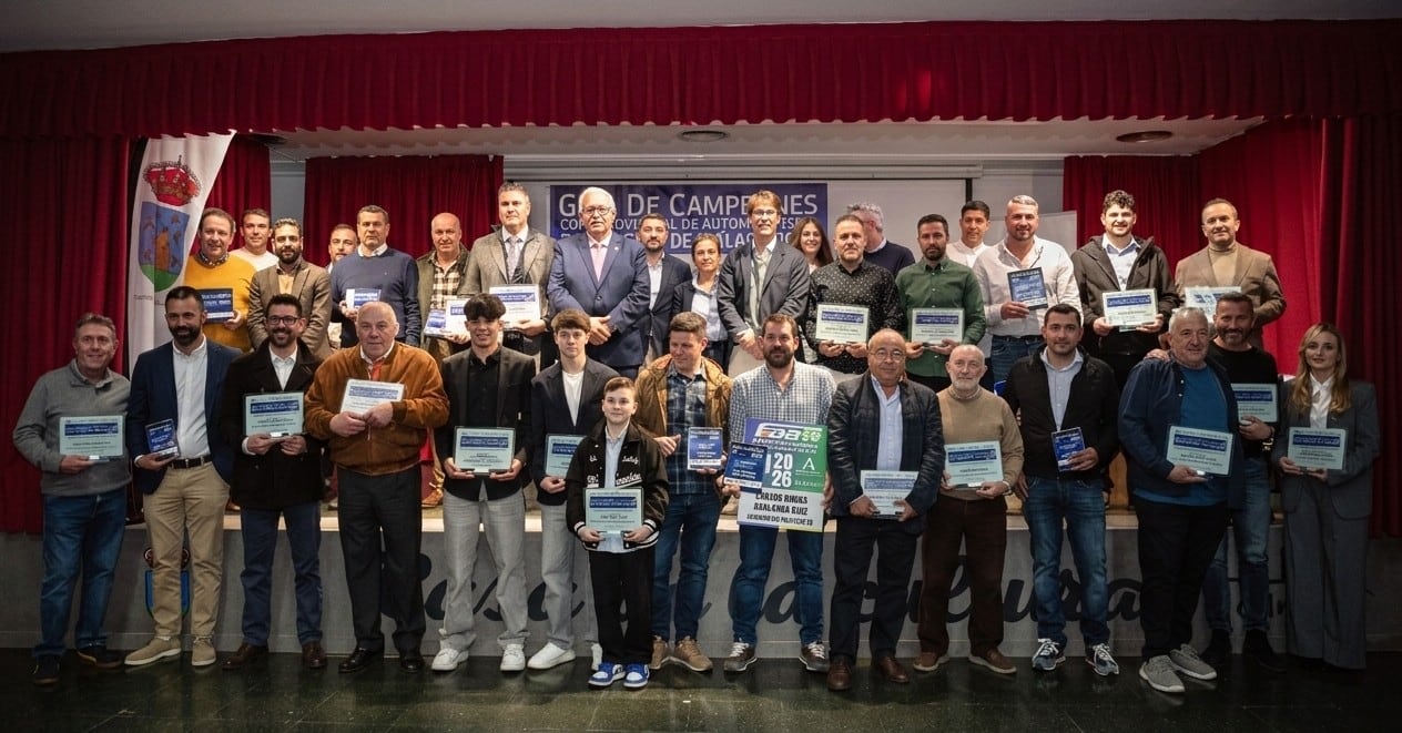 Premiados en la gala del VII Trofeo Diputación de Málaga