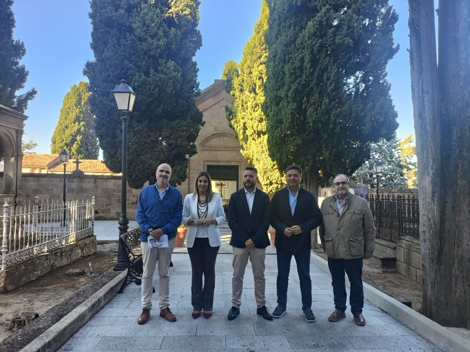 Presentación del dispositivo de Todos los Santos en Linares.