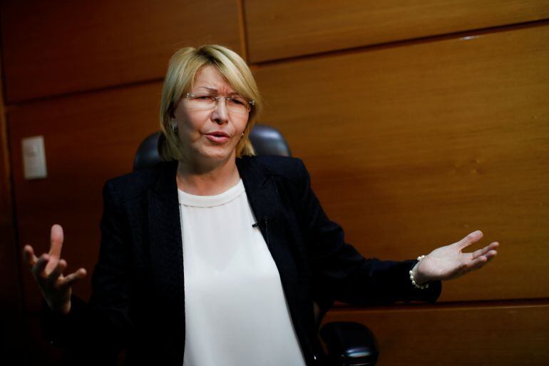 La exfiscal venezolana, Luisa Ortega Diaz.