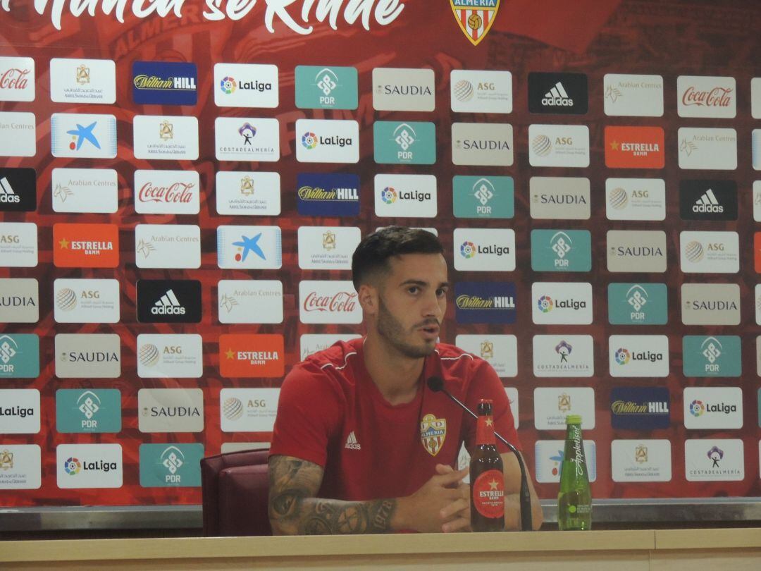 Lazo, en rueda de prensa.