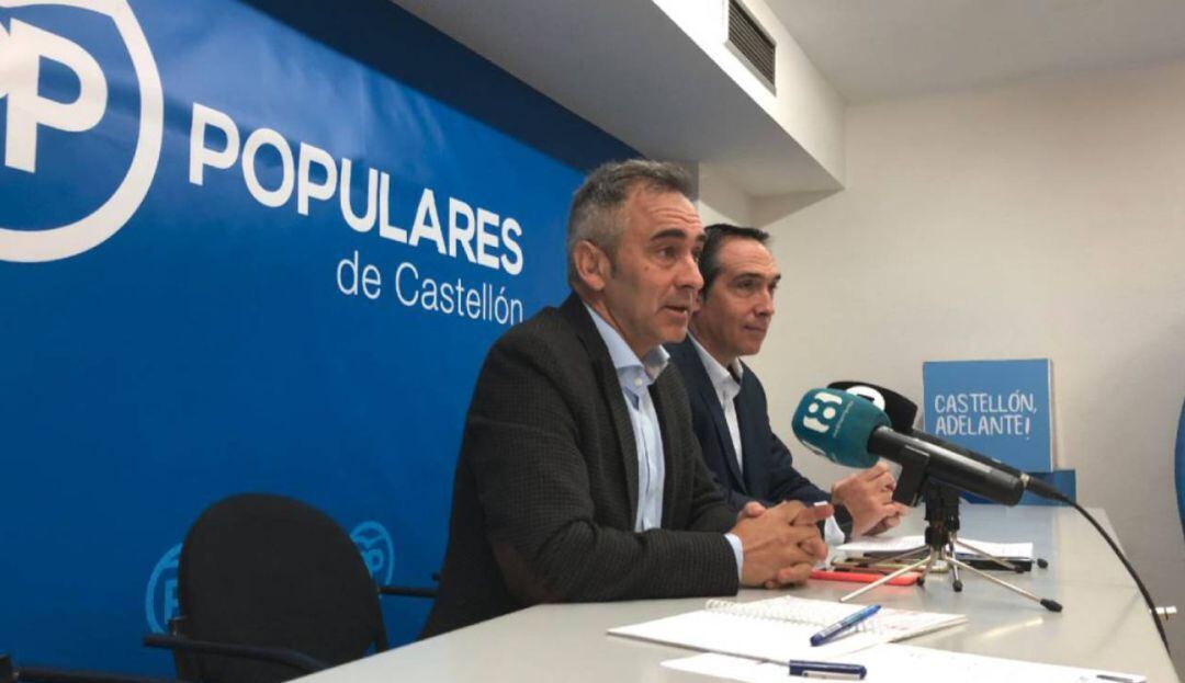 El hasta ahora presidente del Partido Popular de Castellón, Miguel Barrachina