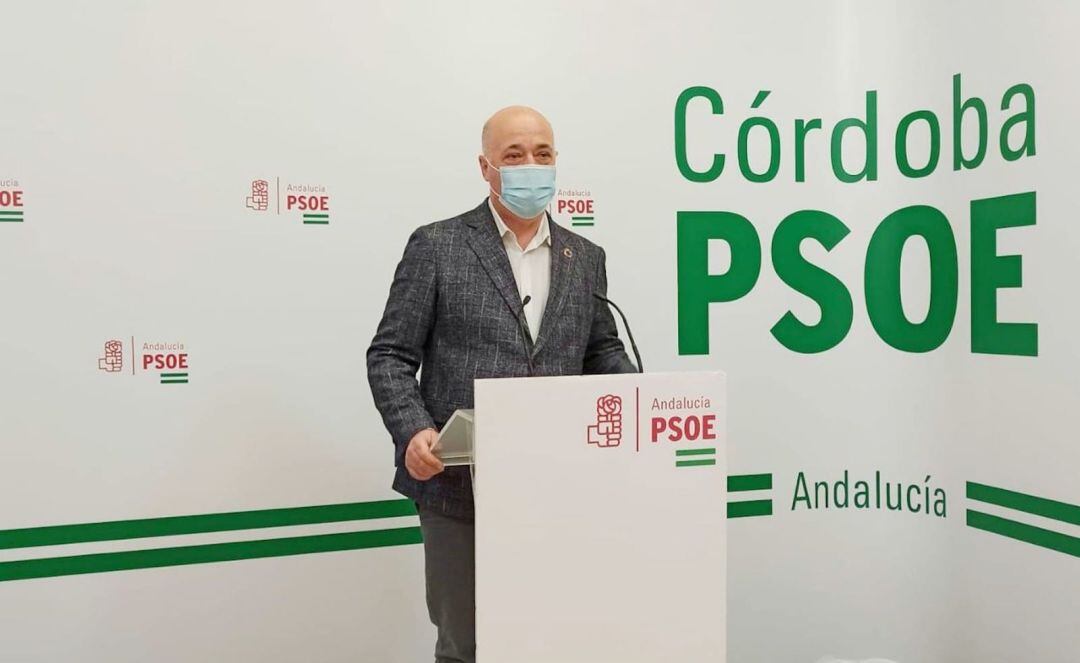 El secretario provicnial del PSOE de Córdoba, Antonio Ruiz 