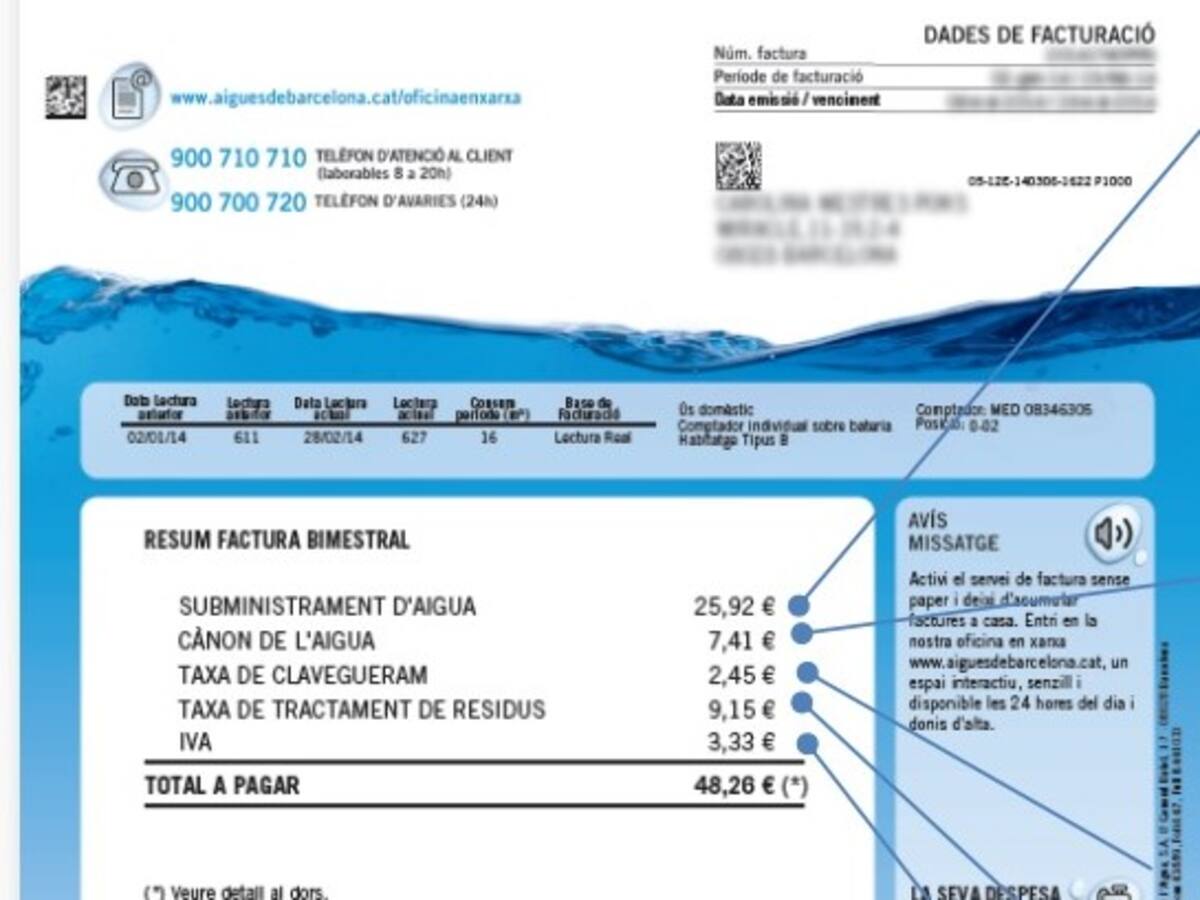 L'Àrea Metropolitana de Barcelona admet obertament que encarirà l'aigua als ciutadans