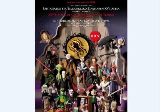 Cartel de la XXV Semana de Cine Fantástico y de Terror